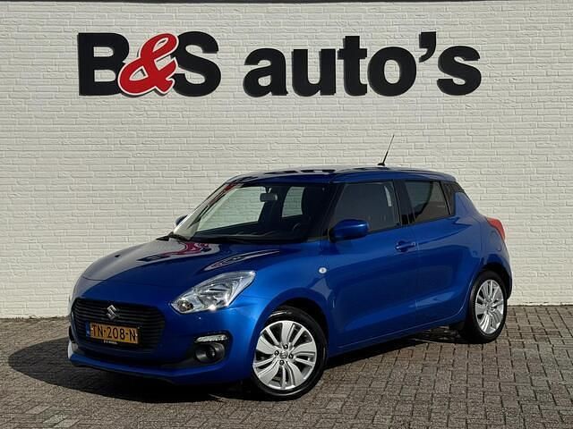 Blauw Gebruikt 2018 Suzuki Swift Hatchback | € 12.400 (Eerlijke prijs) - Afbeelding 1/4