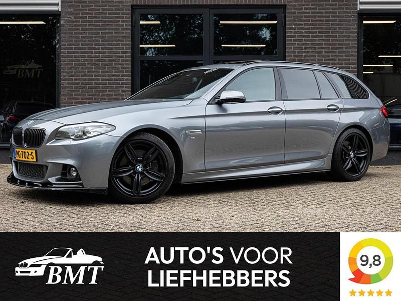 Grijs, metallic lak Gebruikt 2014 BMW 530 Executive Stationwagen | € 15.950 (Iets duurder) - Afbeelding 1/4