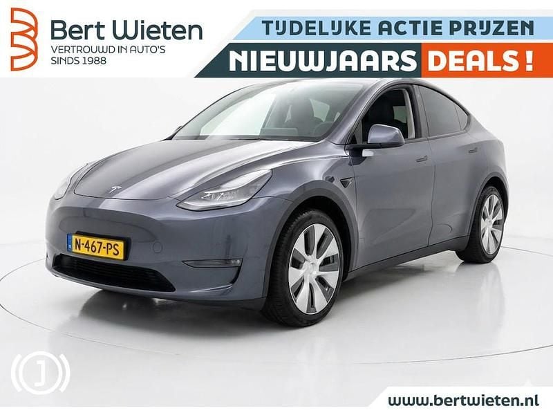 Grijs Occasion 2021 Tesla Model Y Long Range AWD SUV | € 34.235 (Eerlijke prijs) - Afbeelding 1/3