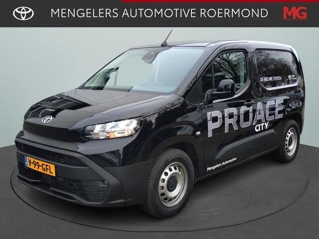 Zwart Nieuw 2024 Toyota Proace City Van | € 34.950 (Duur) - Afbeelding 1/4