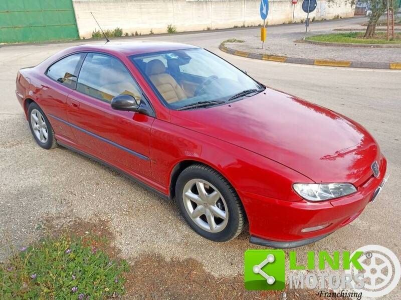 Rood Gebruikt 1997 Peugeot 406 Coupe Coupé | € 10.900 - Afbeelding 1/4