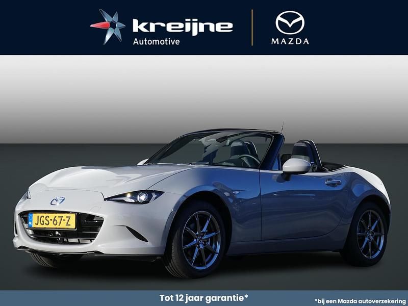 Grijs Nieuw 2025 Mazda MX5 Exclusive-Line Cabriolet | € 41.925 (Eerlijke prijs) - Afbeelding 1/4