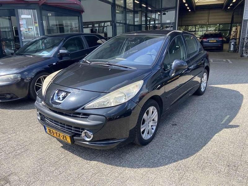Zwart Gebruikt 2007 Peugeot 207 Hatchback | € 1.140 (Eerlijke prijs) - Afbeelding 1/4
