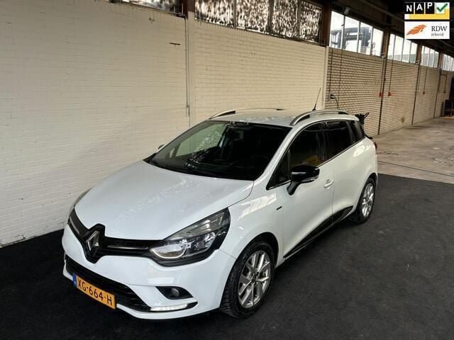 Wit Gebruikt 2018 Renault Clio GrandTour LIMITED Stationwagen | € 4.790 (Iets duurder) - Afbeelding 1/4