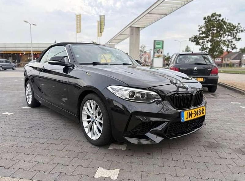 Occasion BMW 218 136 PK (100 kW) 2016 Zwart Cabriolet