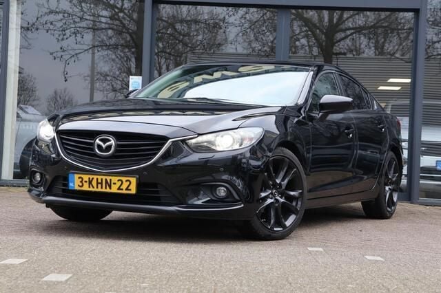 Zwart Occasion 2013 Mazda 6 Sedan | € 9.995 (Goede deal) - Afbeelding 1/4