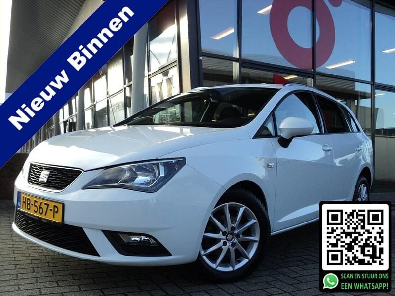 Wit Occasion 2015 Seat Ibiza ST CONNECT Stationwagen | € 7.445 (Eerlijke prijs) - Afbeelding 1/4