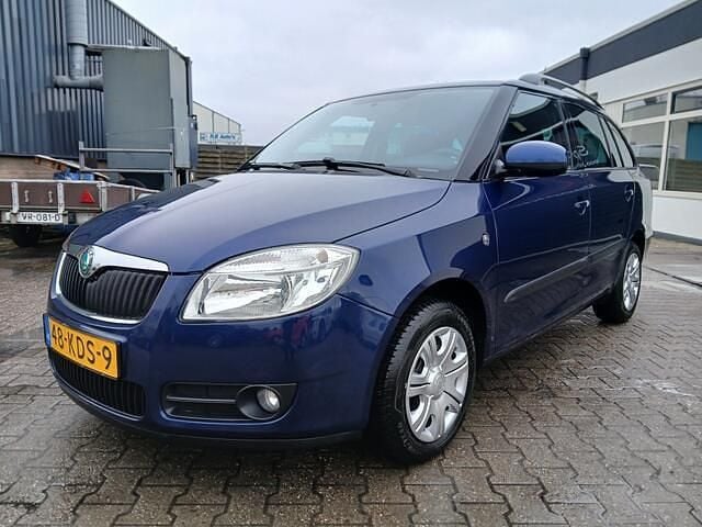 Occasion Skoda Fabia 105 PK (77 kW) 2009 Blauw Stationwagen