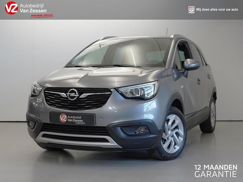 Grijs Gebruikt 2018 Opel Crossland X Innovation SUV | € 11.500 (Eerlijke prijs) - Afbeelding 1/4
