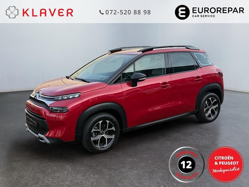 Rood Gebruikt 2022 Citroën C3 Aircross Shine SUV | € 20.950 (Iets duurder) - Afbeelding 1/4