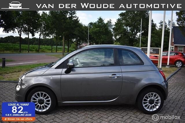 Grijs Gebruikt 2017 Fiat 500 Pop Star Hatchback | € 5.999 (Goede deal) - Afbeelding 1/4