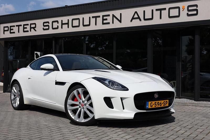 Wit Gebruikt 2014 Jaguar F-Type Coupé | € 34.950 - Afbeelding 1/4