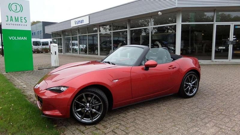 Rood Gebruikt 2018 Mazda MX5 Cabriolet | € 22.950 (Goede deal) - Afbeelding 1/4