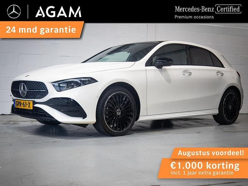 Wit Gebruikt 2024 Mercedes A250 AMG Hatchback | € 39.950 (Iets duurder) - Afbeelding 1/4