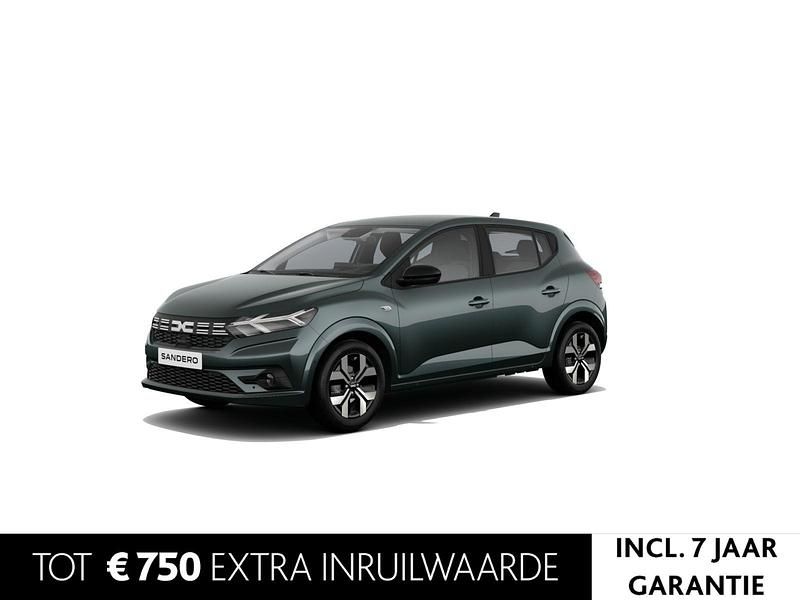 Cedar green Gebruikt 2023 Dacia Sandero Extreme Hatchback | € 24.500 - Afbeelding 1/4