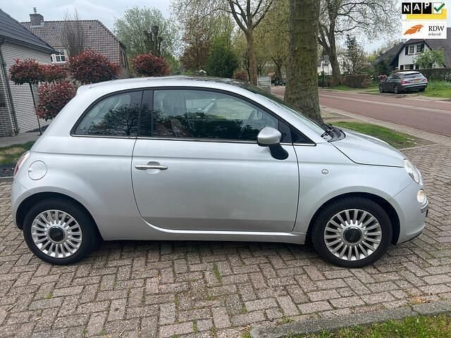 Grijs Gebruikt 2012 Fiat 500 Lounge Hatchback | € 4.150 (Eerlijke prijs) - Afbeelding 1/4