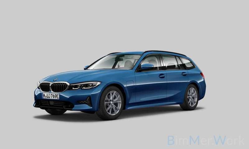 Blauw Gebruikt 2020 BMW 330e Executive Stationwagen | € 29.740 (Goede deal) - Afbeelding 1/3