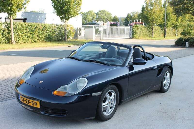 Blauw, metallic lak Gebruikt 1998 Porsche Boxster Cabriolet | € 15.950 - Afbeelding 1/4
