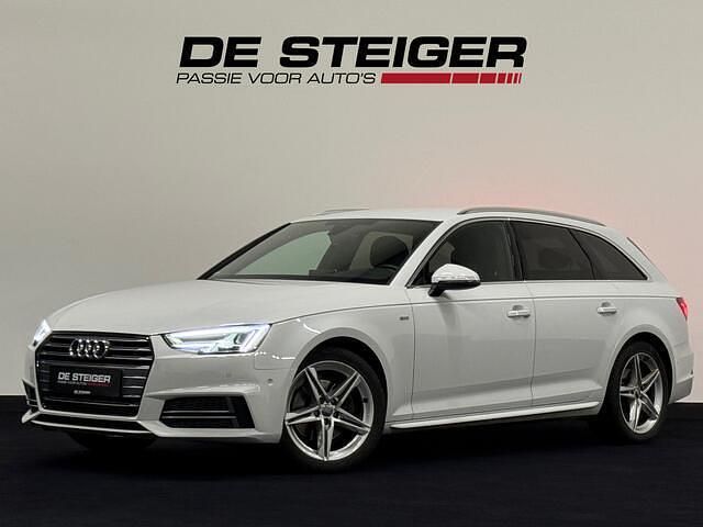 Wit Gebruikt 2017 Audi A4 S-Line Stationwagen | € 16.950 (Goede deal) - Afbeelding 1/4