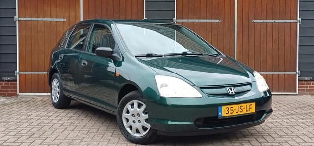 Groen Gebruikt 2002 Honda Civic S Hatchback | € 3.150 (Eerlijke prijs) - Afbeelding 1/4