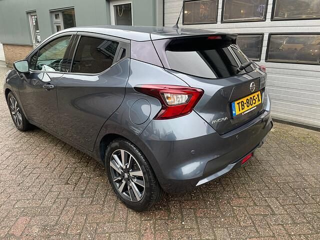 Occasion Nissan Micra N-Connecta 90 PK (66 kW) 2018 Grijs (metallic) Hatchback