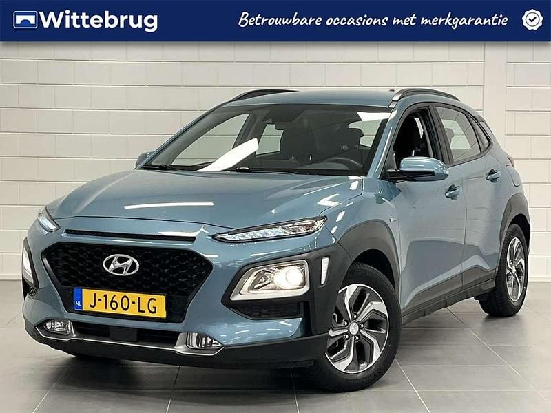 Blauw Gebruikt 2020 Hyundai Kona Comfort SUV | € 18.925 (Eerlijke prijs) - Afbeelding 1/3
