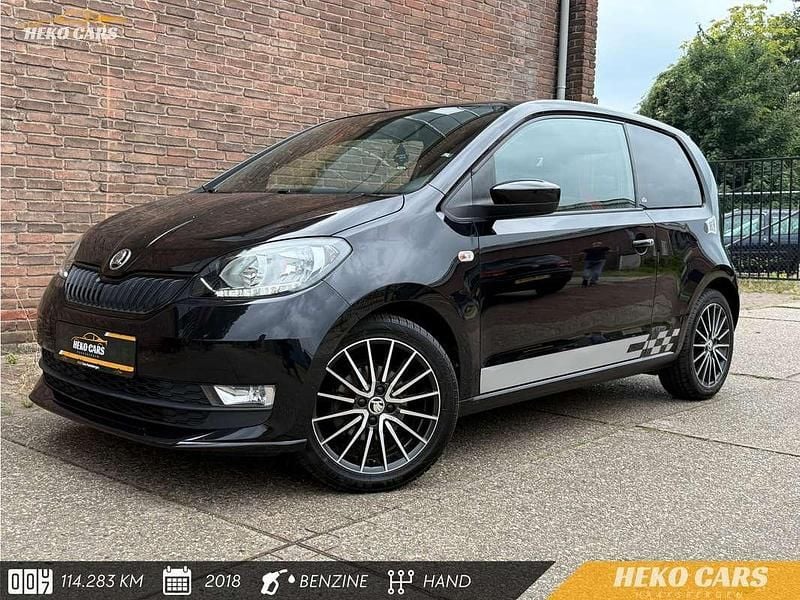 Zwart, metallic lak Gebruikt 2018 Skoda Citigo Hatchback | € 8.250 (Eerlijke prijs) - Afbeelding 1/4