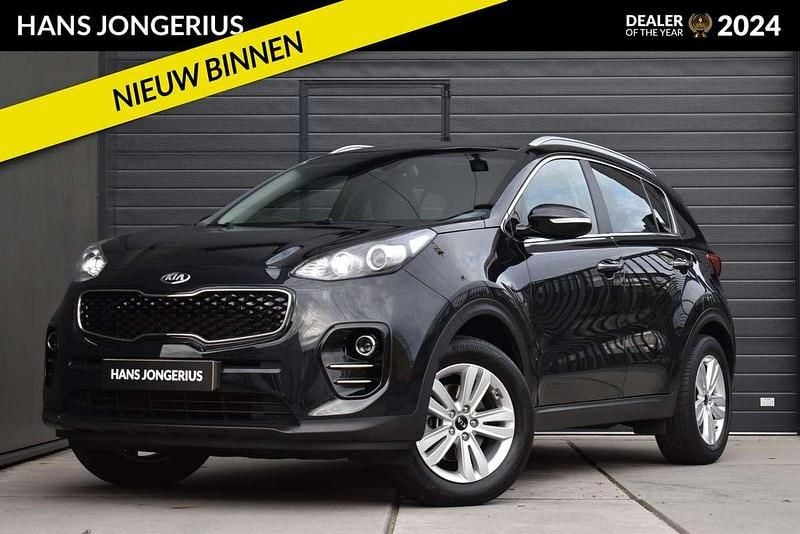 Zwart Gebruikt 2017 Kia Sportage First Edition SUV | € 16.449 (Goede deal) - Afbeelding 1/4