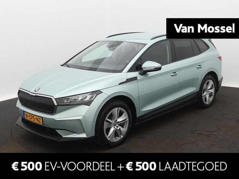 Grijs Gebruikt 2021 Skoda Enyaq iV SUV | € 25.900 (Iets duurder) - Afbeelding 1/4