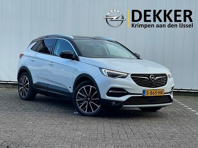 Wit (metallic) Gebruikt 2020 Opel Grandland X Ultimate SUV | € 22.950 (Eerlijke prijs) - Afbeelding 1/4