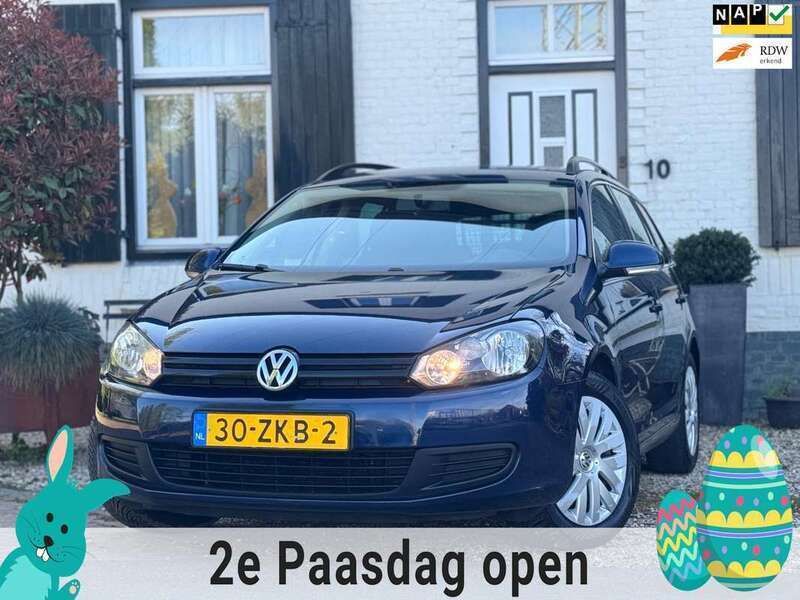 Blauw Gebruikt 2013 VW Golf VII Trendline Stationwagen | € 4.650 (Eerlijke prijs) - Afbeelding 1/4