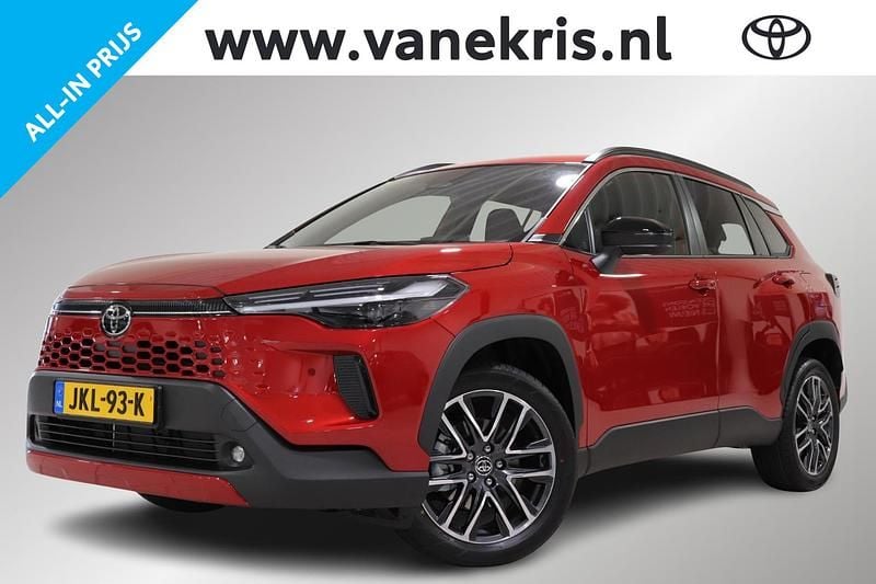 Rood Nieuw 2025 Toyota Corolla Cross SUV | € 42.050 (Eerlijke prijs) - Afbeelding 1/4