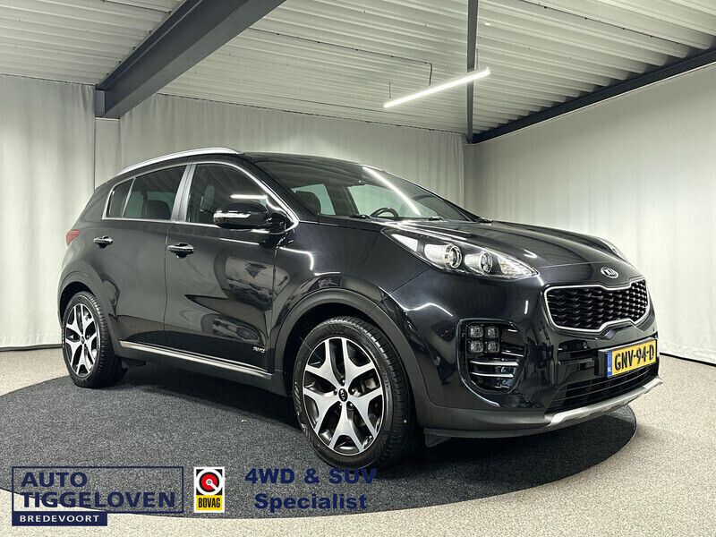 Zwart Gebruikt 2018 Kia Sportage GT-Line SUV | € 25.595 (Iets duurder) - Afbeelding 1/4