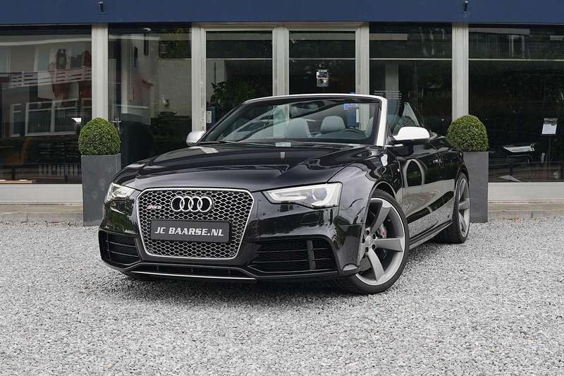 Zwart Gebruikt 2013 Audi RS5 Performance Cabriolet | € 49.950 - Afbeelding 1/4