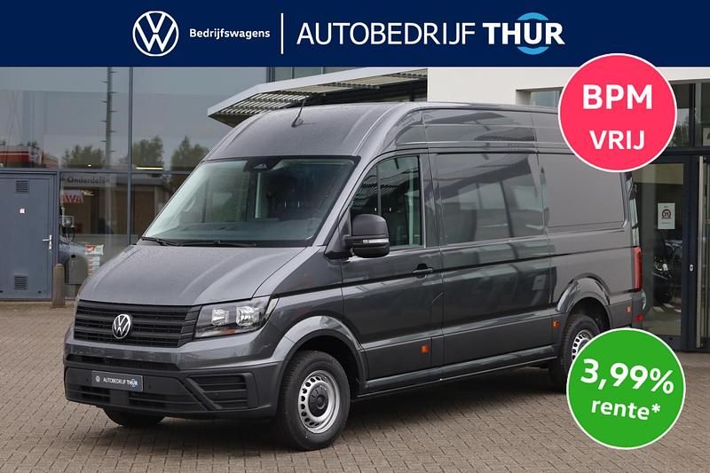 Grijs Gebruikt 2024 VW Crafter Trendline Van | € 41.950 - Afbeelding 1/4