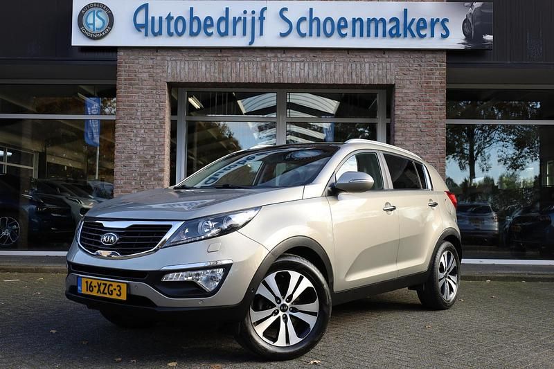 Grijs Gebruikt 2012 Kia Sportage SUV | € 14.445 (Eerlijke prijs) - Afbeelding 1/4