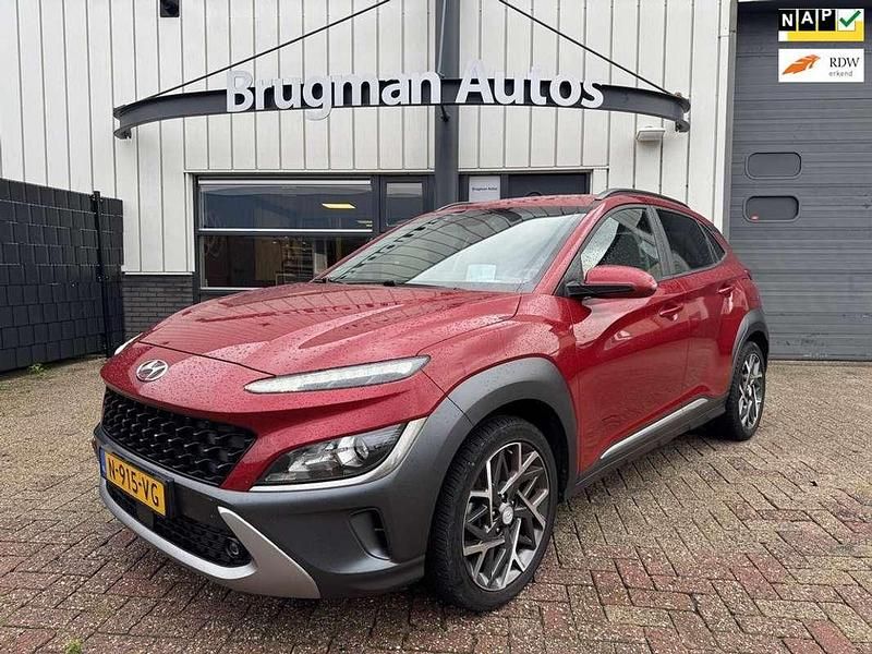 Rood Gebruikt 2022 Hyundai Kona SUV | € 15.950 (Goede deal) - Afbeelding 1/4