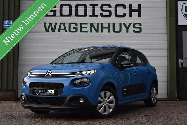 Blauw Gebruikt 2018 Citroën C3 Feel Hatchback | € 8.900 (Goede deal) - Afbeelding 1/4