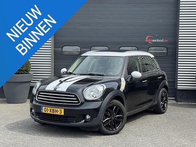 Zwart Gebruikt 2012 Mini Cooper Countryman SUV | € 4.440 (Super prijs) - Afbeelding 1/4