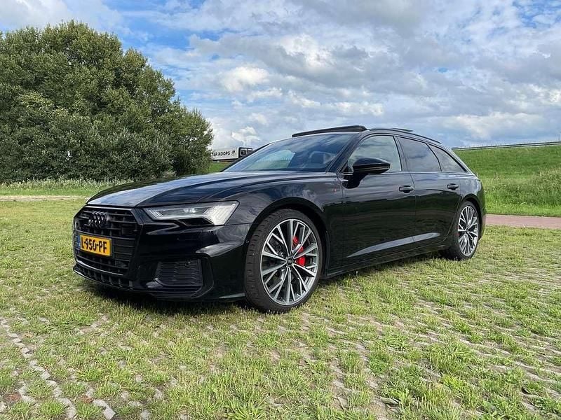 Zwart Gebruikt 2020 Audi A6 Stationwagen | € 45.950 (Iets duurder) - Afbeelding 1/4