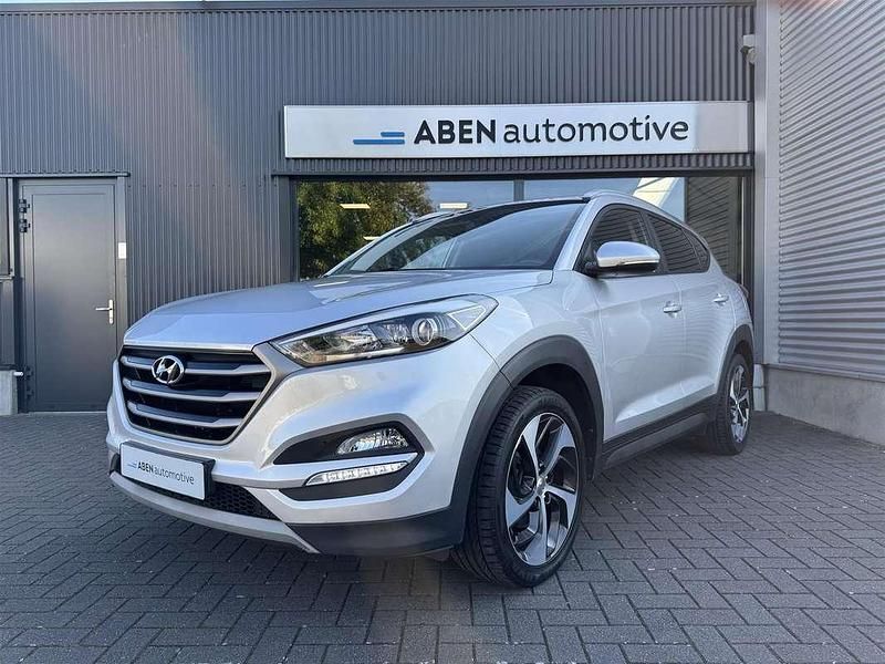 Grijs Gebruikt 2017 Hyundai Tucson SUV | € 16.945 (Eerlijke prijs) - Afbeelding 1/4