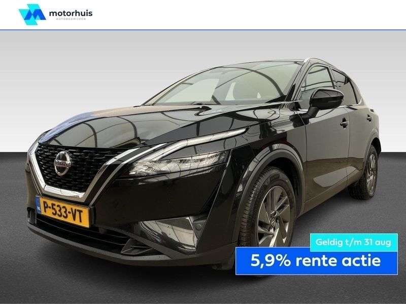 Zwart Gebruikt 2022 Nissan Qashqai Acenta SUV | € 20.935 (Goede deal) - Afbeelding 1/2