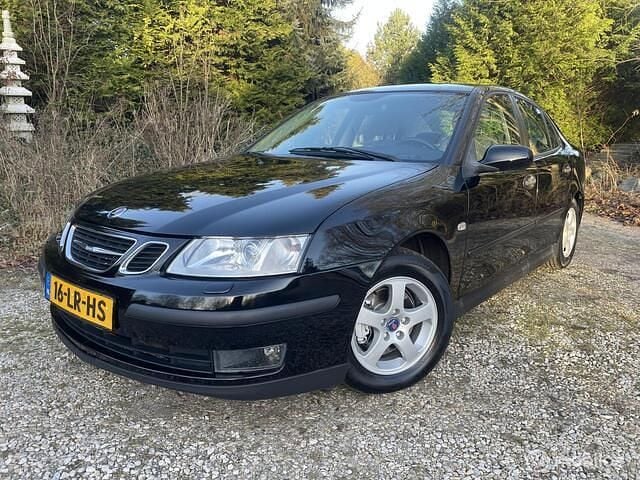 Zwart Gebruikt 2003 Saab 9-3 Sedan | € 2.999 (Super prijs) - Afbeelding 1/4