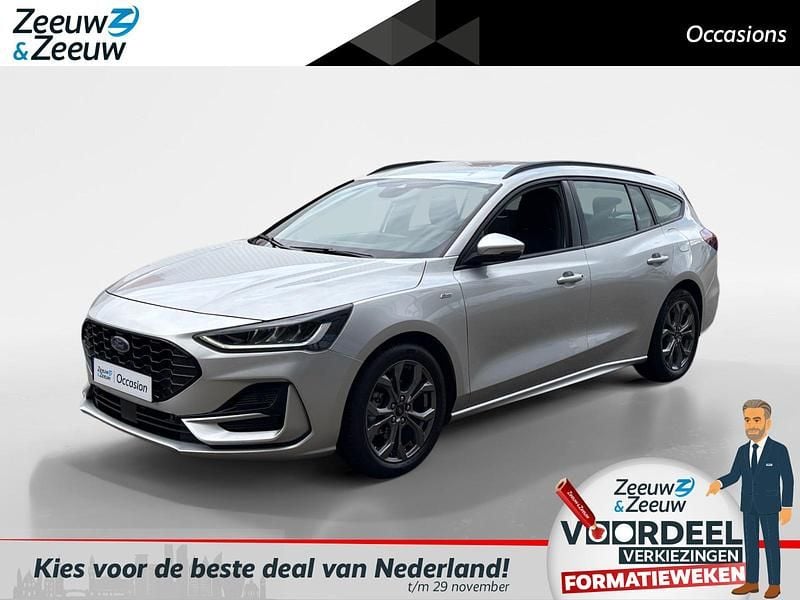 Grijs Gebruikt 2023 Ford Focus ST-Line Stationwagen | € 23.430 (Goede deal) - Afbeelding 1/4