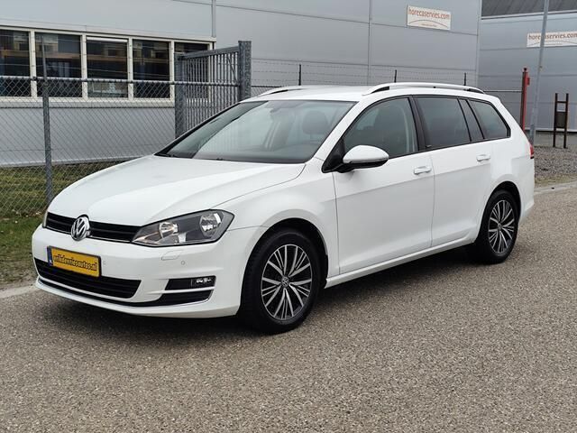 Wit Gebruikt 2016 VW Golf VII Allstar Stationwagen | € 10.950 (Eerlijke prijs) - Afbeelding 1/4
