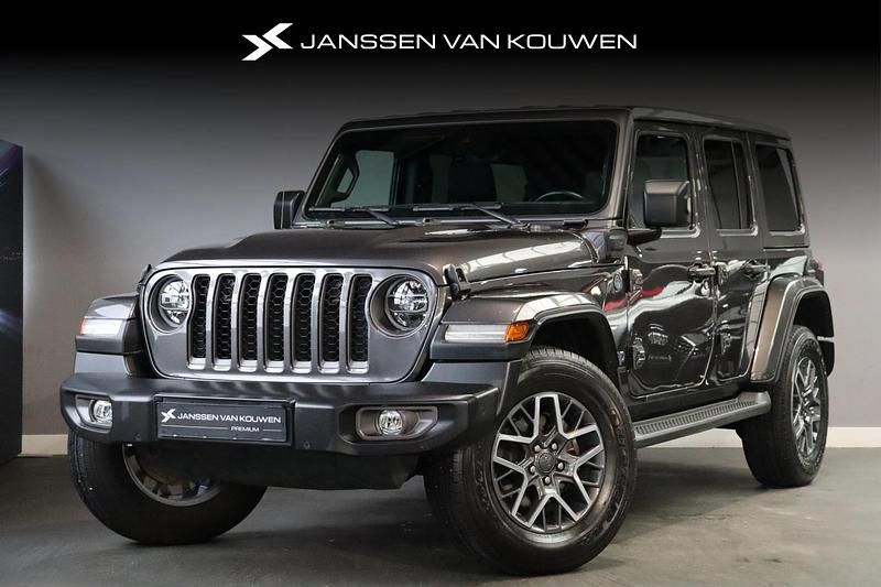 Grijs Gebruikt 2021 Jeep Wrangler Unlimited 80th Anniversary SUV | € 53.885 (Eerlijke prijs) - Afbeelding 1/4