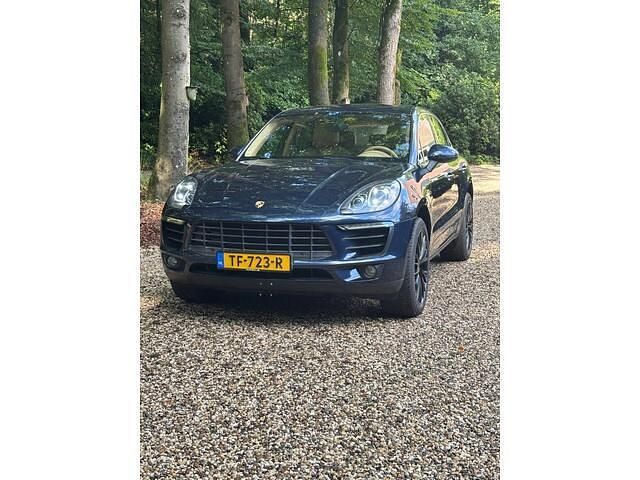 Blauw Gebruikt 2015 Porsche Macan SUV | € 29.900 (Eerlijke prijs) - Afbeelding 1/4