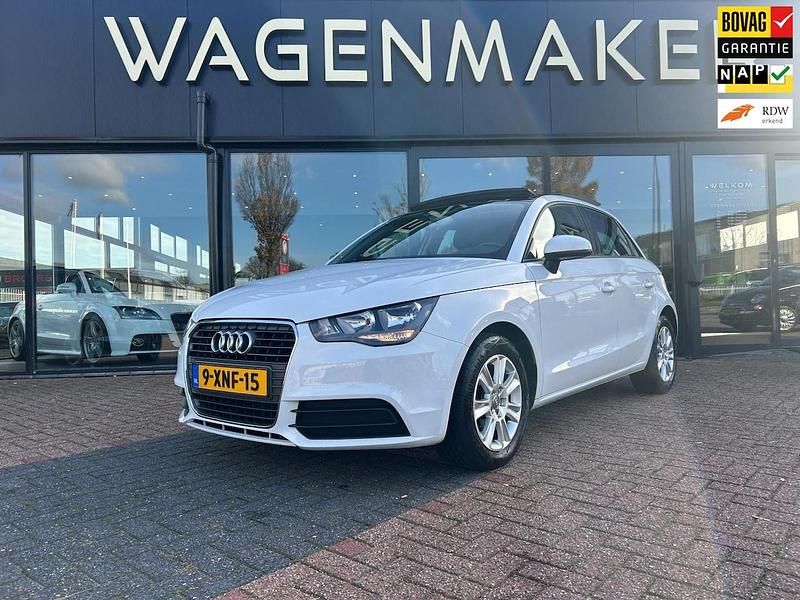 Wit Gebruikt 2014 Audi A1 Sportback Attraction Hatchback | € 6.450 (Goede deal) - Afbeelding 1/4