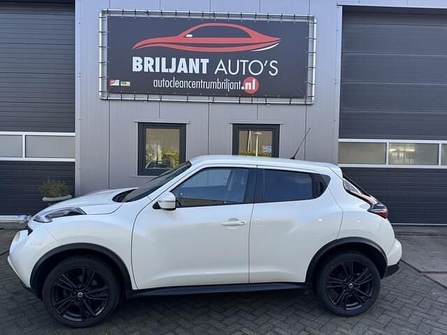 Wit (metallic) Gebruikt 2017 Nissan Juke S SUV | € 11.950 (Eerlijke prijs) - Afbeelding 1/4