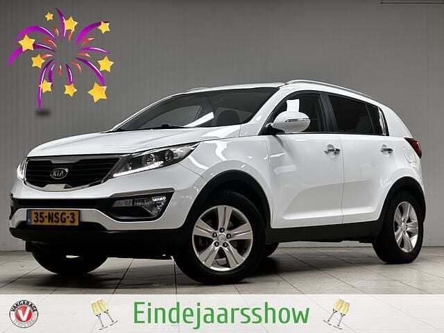 Wit Gebruikt 2010 Kia Sportage Plus SUV | € 6.995 (Goede deal) - Afbeelding 1/4